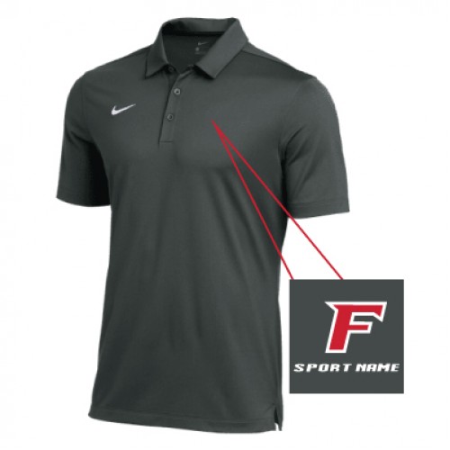 Nike Men's Dri-Fit Polo (Anthracite)